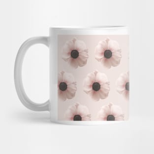Blush poppies - pink Mug